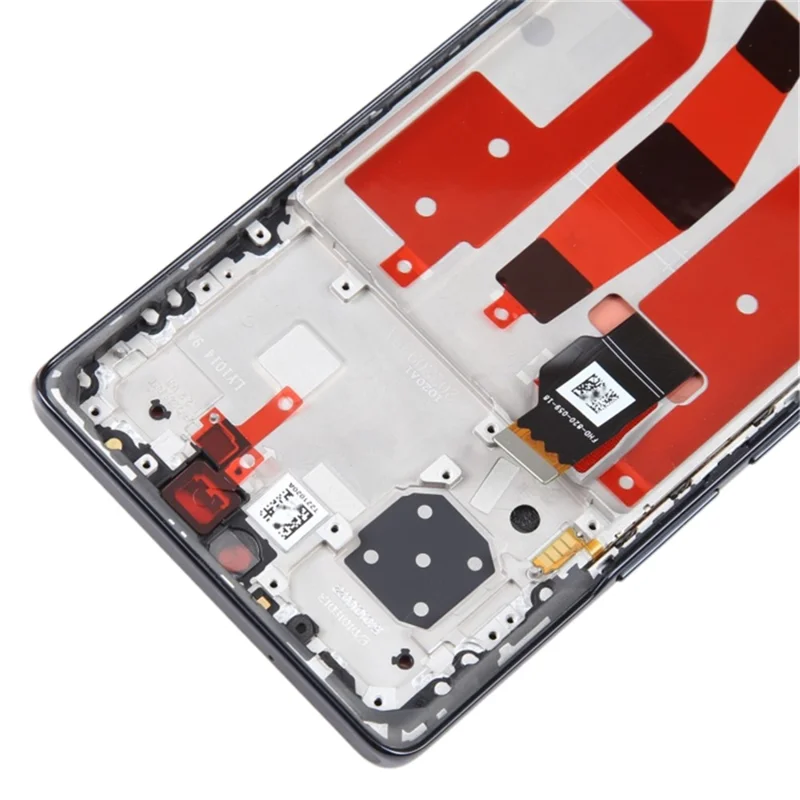 For Honor 80 5G ANN-AN00 OEM Grade S OLED Screen and Digitizer Assembly + Frame (Without Logo) - Black-Cellmalls