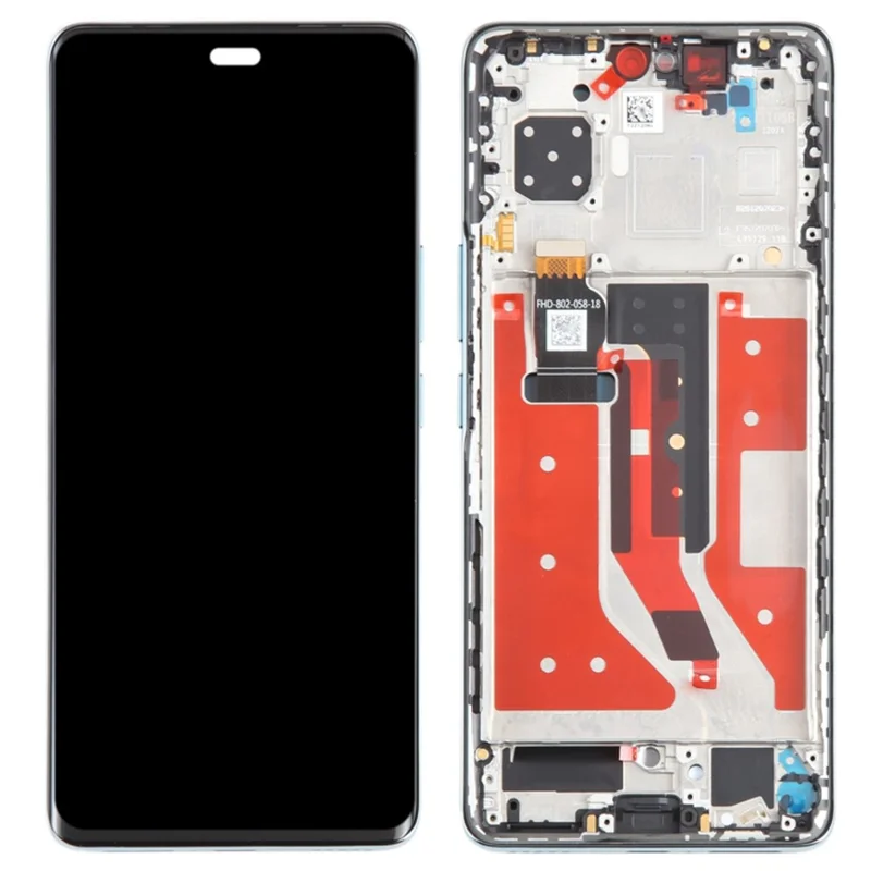 For Honor 80 Pro 5G ANP-AN00 OEM Grade S OLED Screen and Digitizer Assembly + Frame (Without Logo) - Green-Cellmalls