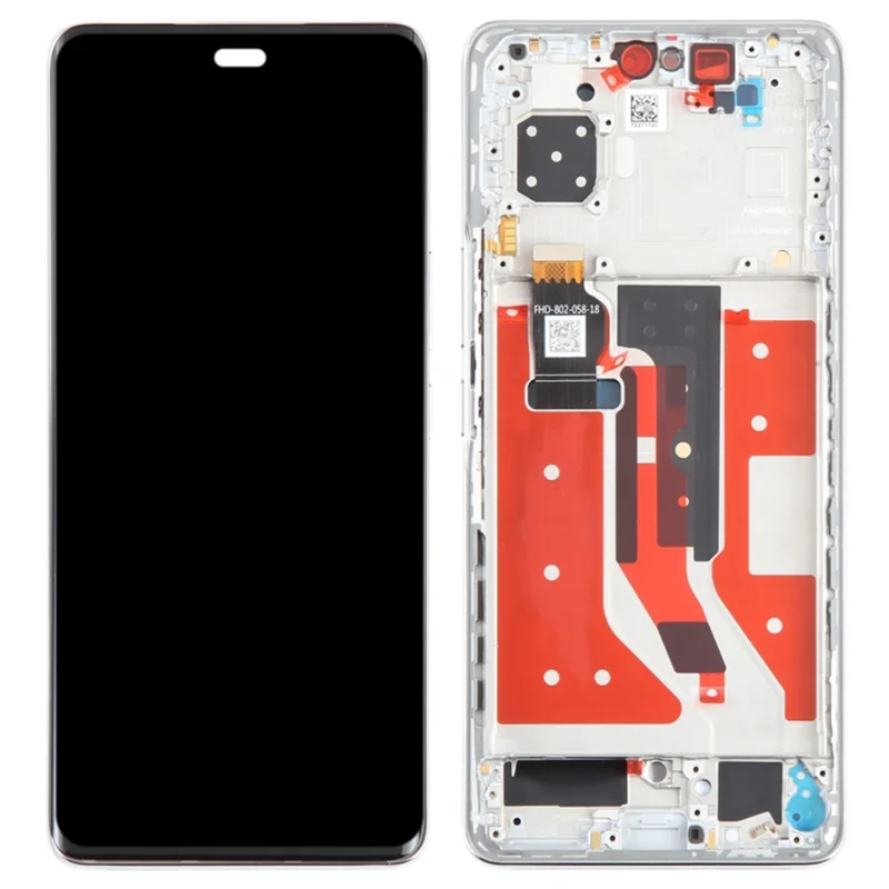 For Honor 80 Pro 5G ANP-AN00 OEM Grade S OLED Screen and Digitizer Assembly + Frame (Without Logo) - Green-Cellmalls