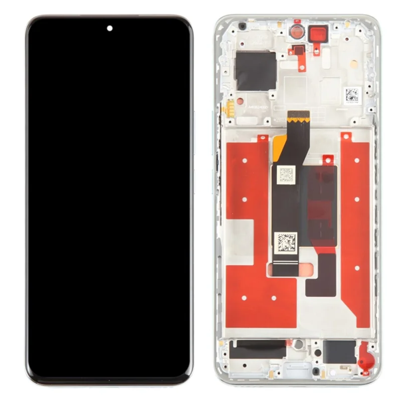 For Honor 90 REA-AN00, REA-NX9 OEM Grade S AMOLED Screen and Digitizer Assembly + Frame (Without Logo) - Black-Cellmalls