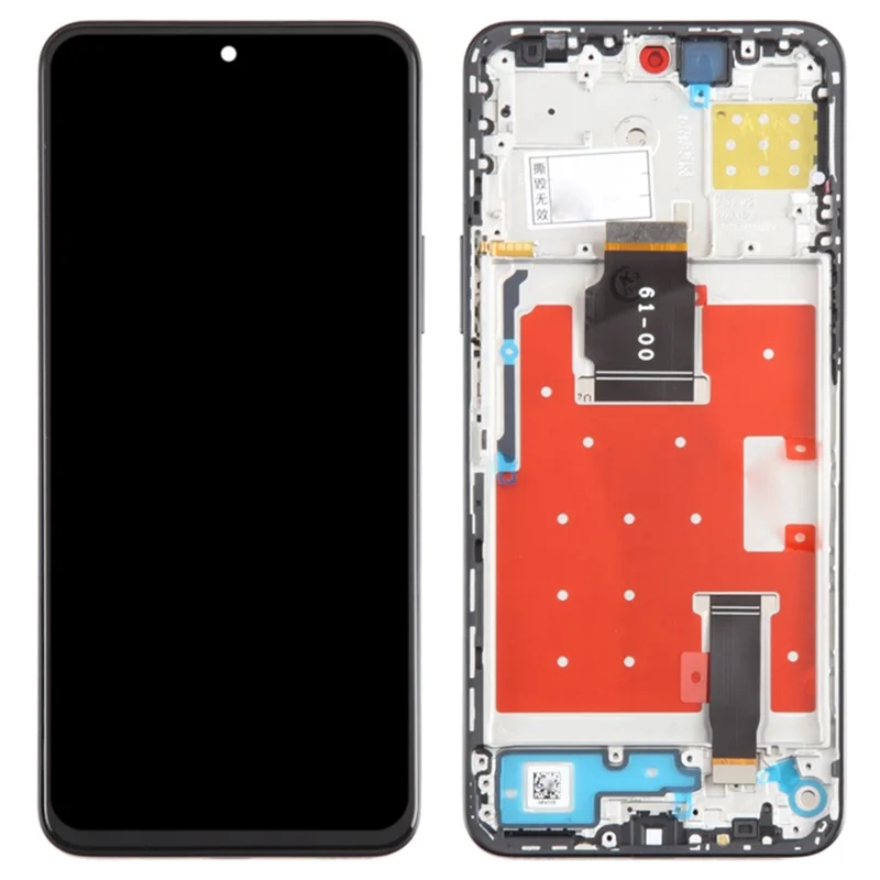 For Honor 90 Lite 5G OEM Grade S LCD Screen and Digitizer Assembly + Frame Repair Part (without Logo) - Black-Cellmalls