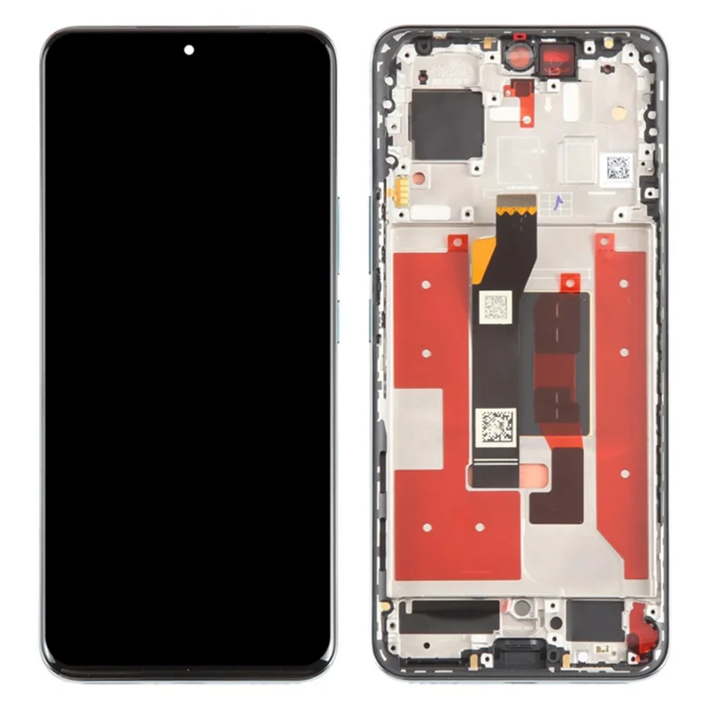 For Honor 90 REA-AN00, REA-NX9 OEM Grade S AMOLED Screen and Digitizer Assembly + Frame (Without Logo) - Black-Cellmalls