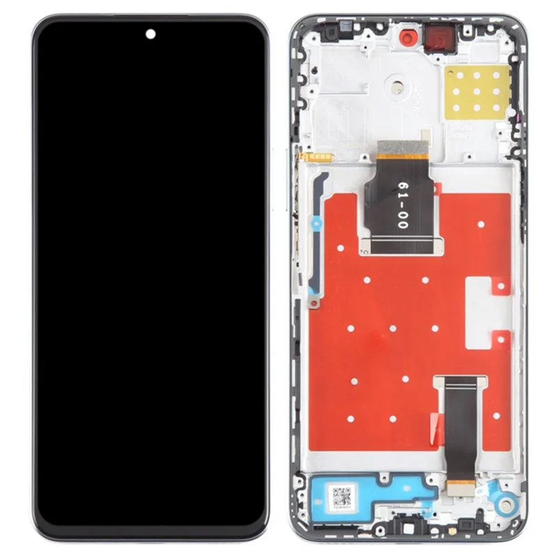 For Honor 90 Lite 5G OEM Grade S LCD Screen and Digitizer Assembly + Frame Repair Part (without Logo) - Black-Cellmalls