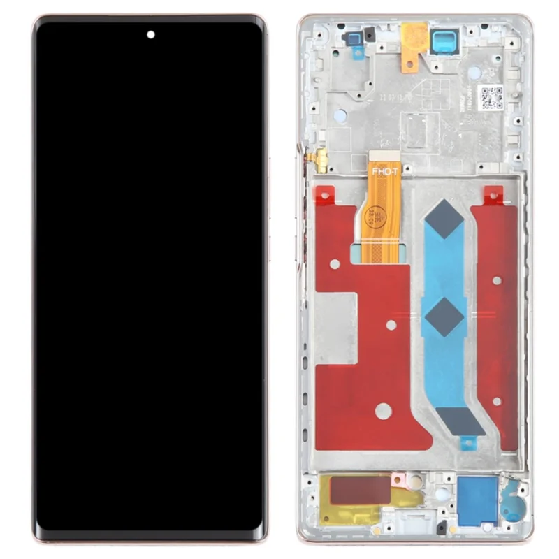 For Honor 80 SE 5G GIA-AN8 OEM Grade S OLED Screen and Digitizer Assembly + Frame (Without Logo) - Black-Cellmalls