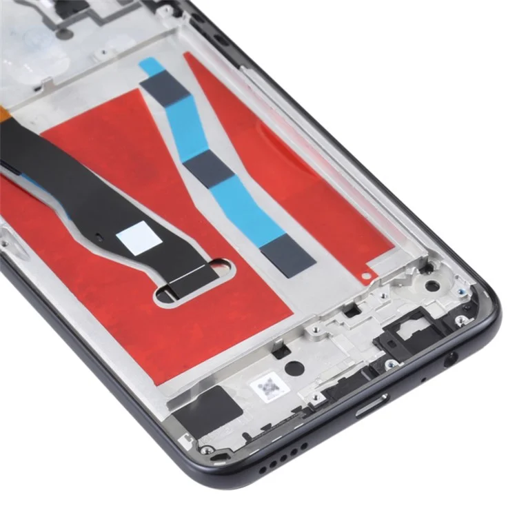 For Honor 9X (China) HLK-AL00, HLK-TL00 LCD Screen and Digitizer Assembly + Frame Replacement Part (COG) (Grade C, without Logo) - Magic Night Black-Cellmalls