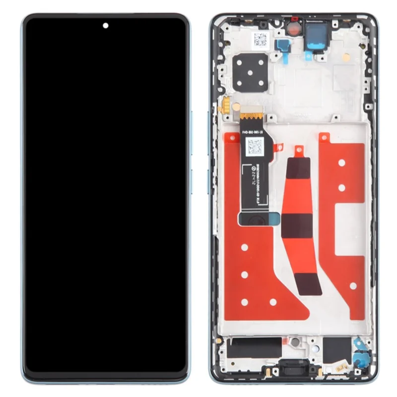 For Honor 80 GT 5G AGT-AN00 OEM Grade S AMOLED Screen and Digitizer Assembly + Frame (Without Logo) - Black-Cellmalls