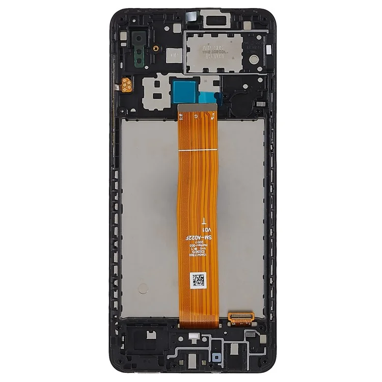 For Samsung Galaxy A02 A022 Grade C LCD Screen and Digitizer Assembly + Frame Replacement Part (without Logo)-Cellmalls