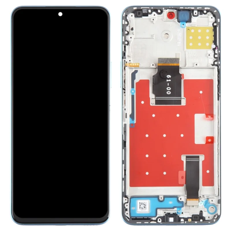 For Honor 90 Lite 5G OEM Grade S LCD Screen and Digitizer Assembly + Frame Repair Part (without Logo) - Black-Cellmalls