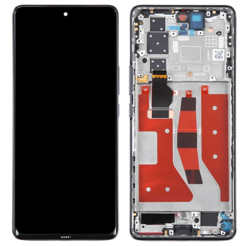 For Honor 70 Pro 5G SDY-AN00 OEM Grade S OLED Screen and Digitizer Assembly + Frame (Without Logo) - Black-Cellmalls