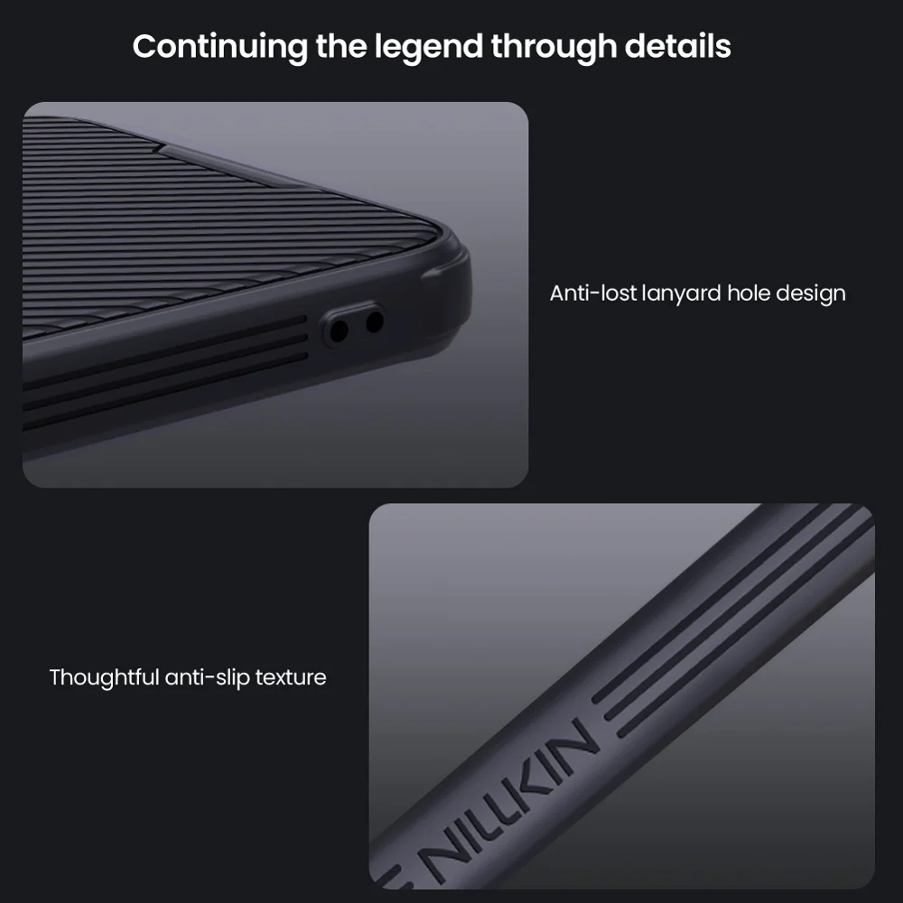NILLKIN Camshield Pro Series for Xiaomi 14T Case PC+TPU Slide Camera Lid Phone Cover - Black-Cellmalls