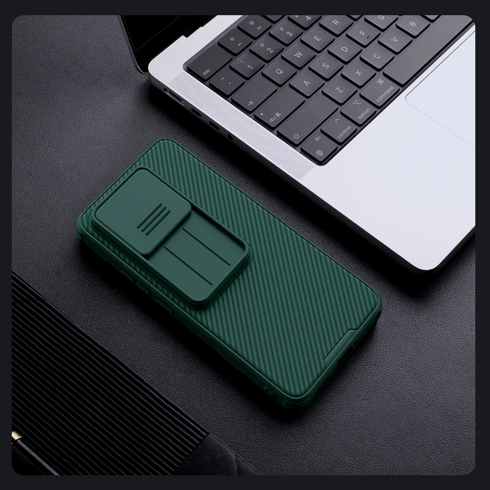 NILLKIN Camshield Pro Series for Xiaomi 14T Case PC+TPU Slide Camera Lid Phone Cover - Black-Cellmalls