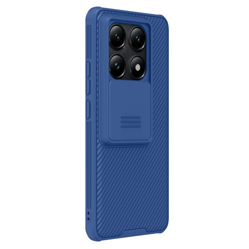 NILLKIN Camshield Pro Series for Xiaomi 14T Pro Case PC+TPU Slide Camera Lid Phone Cover - Blue-Cellmalls