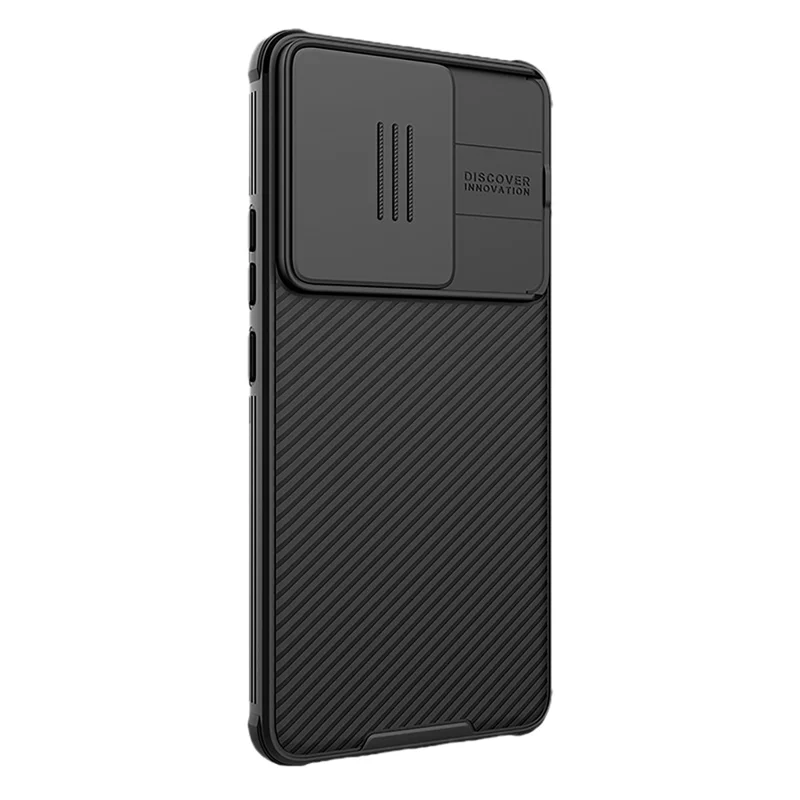 NILLKIN Camshield Pro Series for Xiaomi Redmi Turbo 3 5G / Poco F6 5G Case PC+TPU Slide Camera Lid Phone Cover - Black-Cellmalls