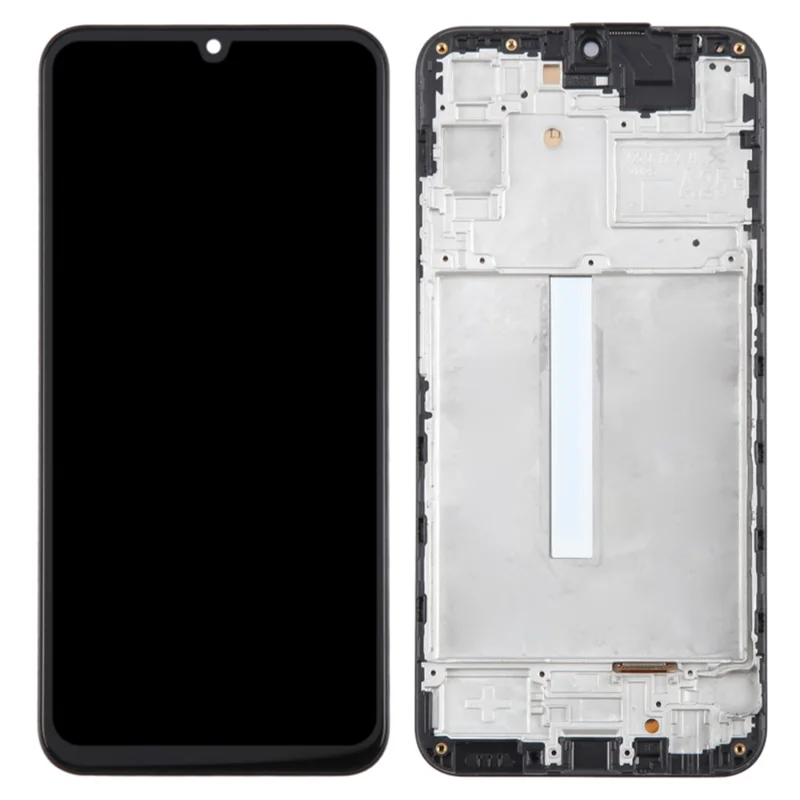 For Samsung Galaxy A25 5G (Global) (161.0 X 76.5 X 8.3mm) A256 Grade C LCD Screen and Digitizer Assembly + Frame (In-Cell Technology) (Without Logo)-Cellmalls