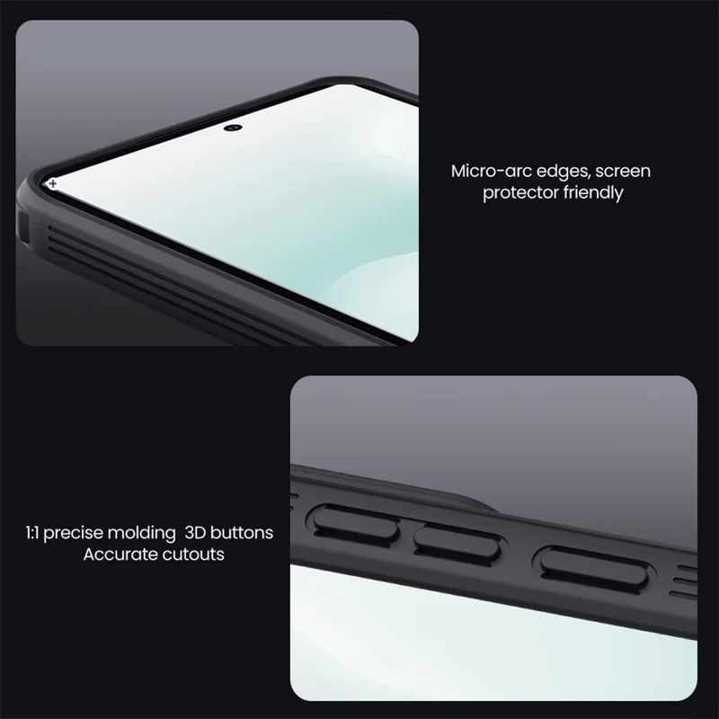 NILLKIN Camshield Pro Series for Xiaomi Poco F7 5G  /  Redmi Turbo 4 Pro 5G Case PC + TPU Slide Camera Lid Phone Cover-Cellmalls