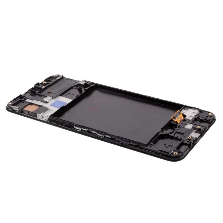 LCD Screen and Digitizer Assembly + Frame Replacement (Without Logo) (TFT Edition, without Fingerprint Function) for Samsung Galaxy A30s SM-A307 - Black-Cellmalls