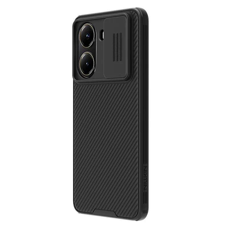 NILLKIN Camshield Pro Series for Xiaomi Poco X7 Pro 5G Case PC + TPU Slide Camera Lid Phone Cover - Black-Cellmalls