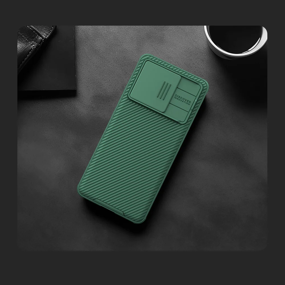 NILLKIN CamShield Pro Series For Xiaomi Redmi K60 Ultra / 13T / 13T Pro Case Slide Camera Shield PC+TPU Cellphone Cover - Black-Cellmalls