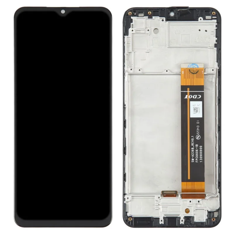 For Samsung Galaxy A23 5G (Global Version) A236B Grade C LCD Screen and Digitizer Assembly + Frame Replacement Part (without Logo)-Cellmalls