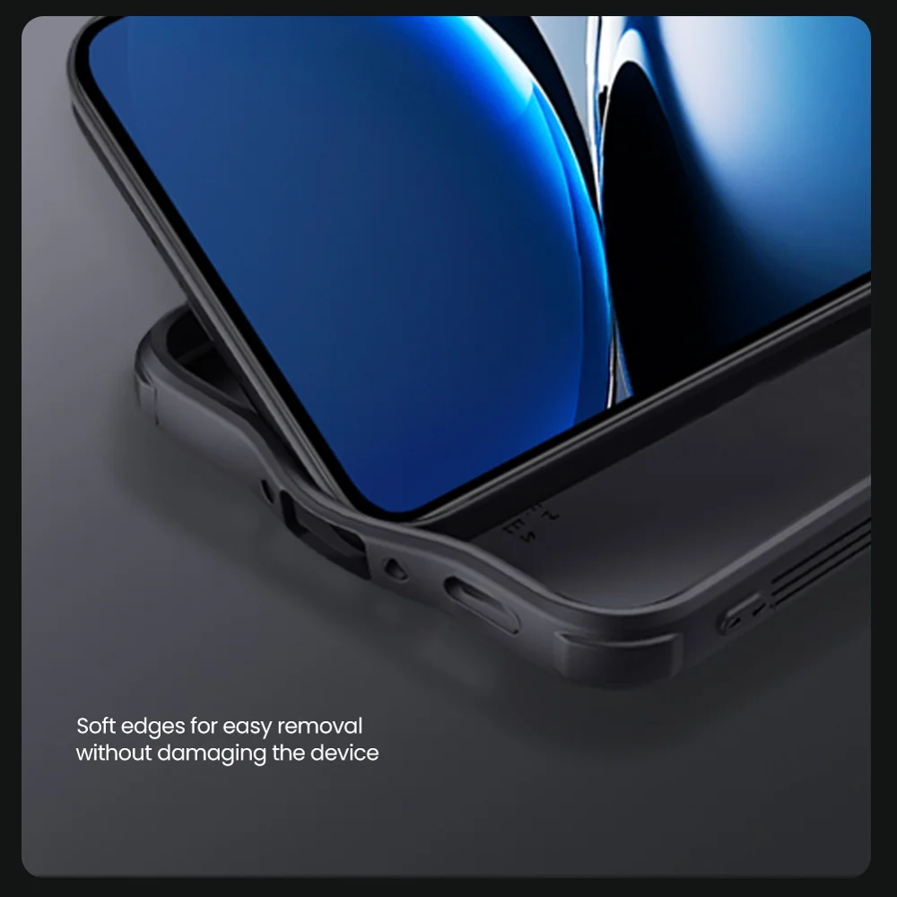 NILLKIN Camshield Pro Series for Xiaomi Redmi Turbo 4 5G Case PC + TPU Slide Camera Lid Phone Cover - Black-Cellmalls