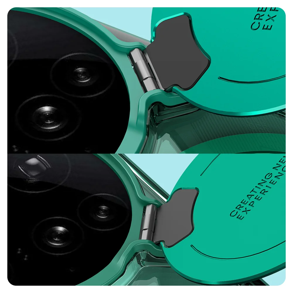 NILLKIN Iceblade Prop For Xiaomi 15 Ultra Case Compatible with MagSafe Lens Cover Kickstand PC + TPU Phone Cover - Green-Cellmalls