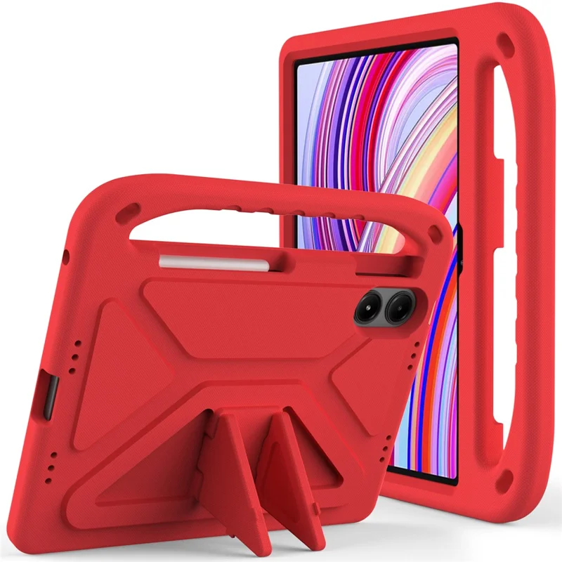 For Xiaomi Redmi Pad Pro / Redmi Pad Pro 5G / Poco Pad EVA Case Hand Grip Kickstand Tablet Cover Wholesale - Blue-Cellmalls