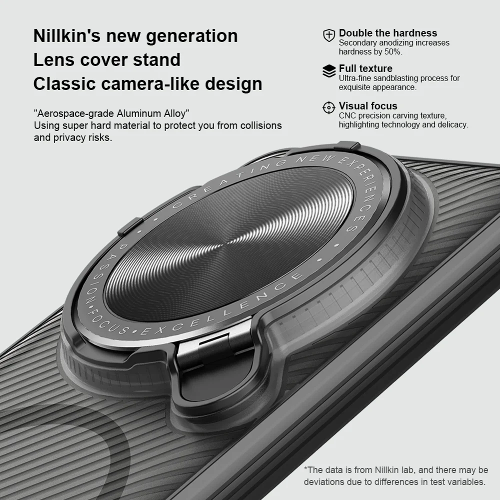 NILLKIN Camshield Prop Magnetic Translucent Series For Xiaomi 15 Ultra Case Compatible with MagSafe TPU+PC Phone Cover with Camera Lid-Cellmalls