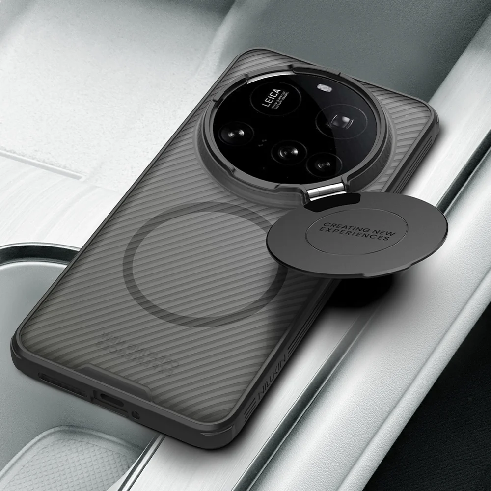 NILLKIN Camshield Prop Magnetic Translucent Series For Xiaomi 15 Ultra Case Compatible with MagSafe TPU+PC Phone Cover with Camera Lid-Cellmalls