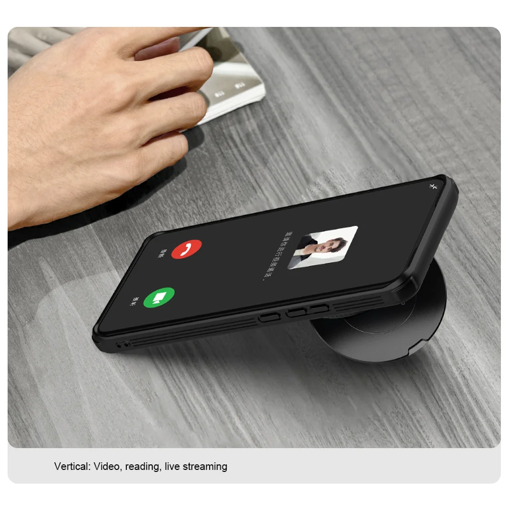 NILLKIN Camshield Prop Magnetic Translucent Series For Xiaomi 15 Ultra Case Compatible with MagSafe TPU+PC Phone Cover with Camera Lid-Cellmalls