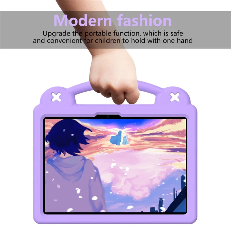 For Xiaomi Pad 7 Pro  /  Pad 7 Case Kids EVA Tablet Cover - Purple-Cellmalls