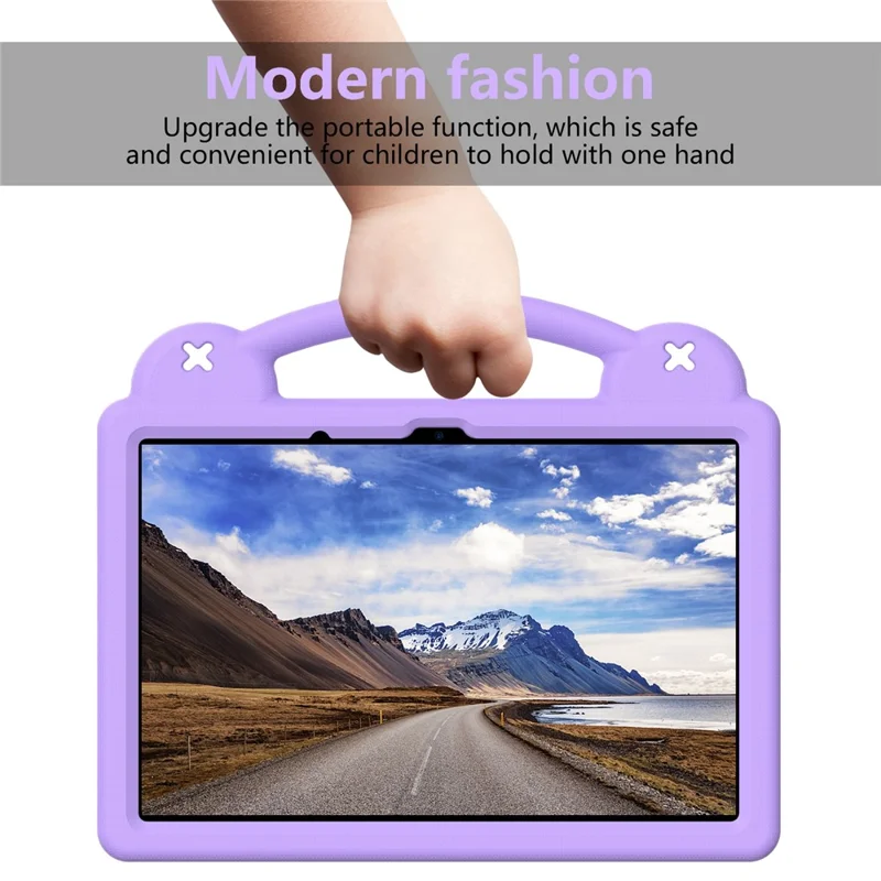 For Xiaomi Redmi Pad 2 Case Kids EVA Tablet Cover - Purple-Cellmalls