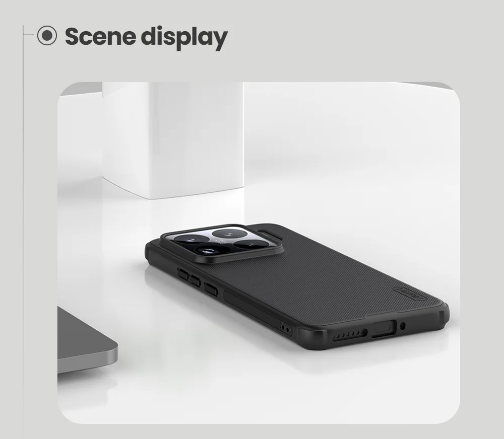 NILLKIN Frosted Shield Pro for Xiaomi 15S Pro Case Compatible with MagSafe PC + TPU Phone Cover-Cellmalls