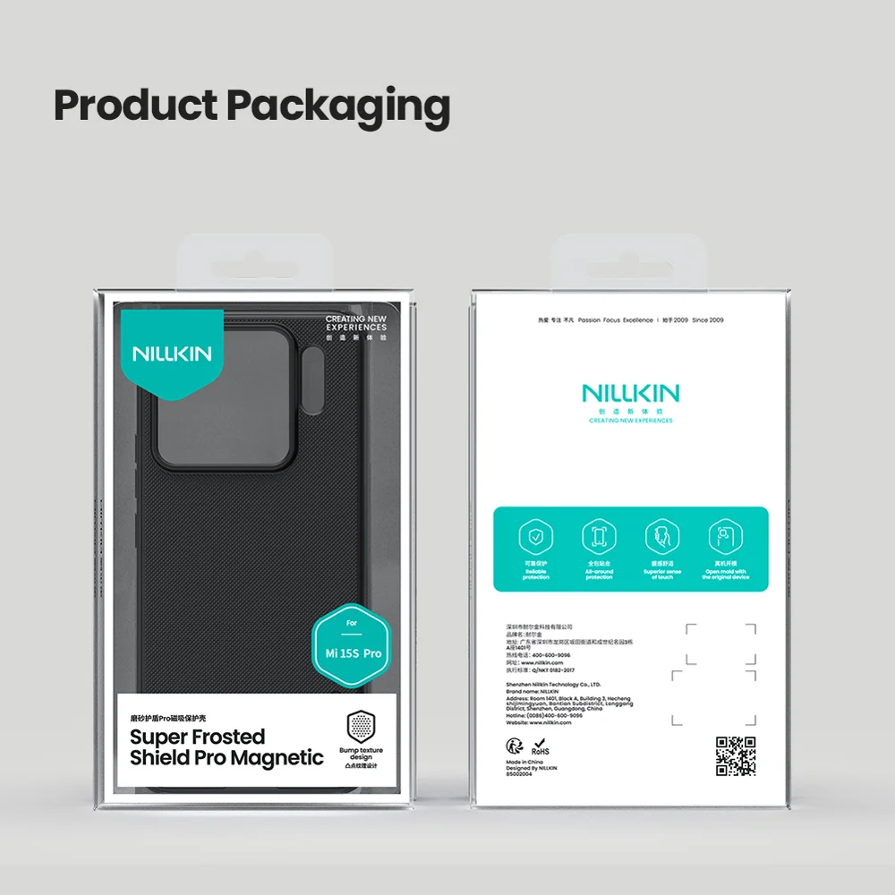 NILLKIN Frosted Shield Pro for Xiaomi 15S Pro Case Compatible with MagSafe PC + TPU Phone Cover-Cellmalls