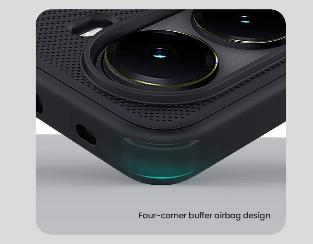 NILLKIN Frosted Shield Pro for Xiaomi Poco X7 Pro 5G Case Compatible with MagSafe PC + TPU Phone Cover-Cellmalls