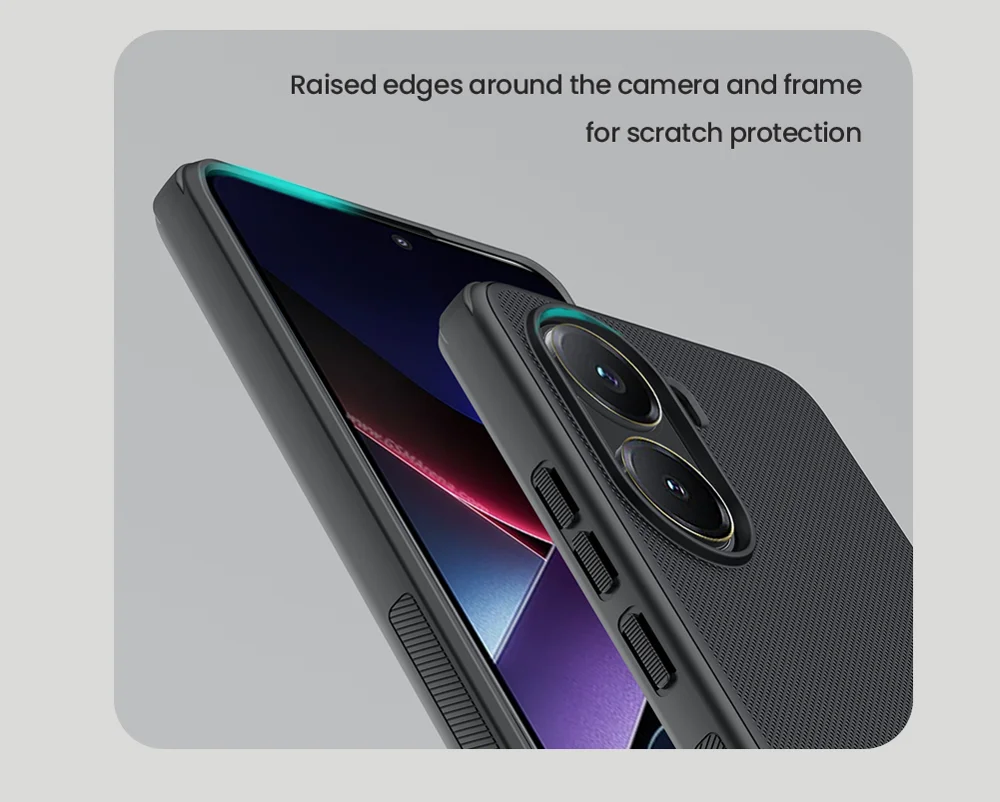 NILLKIN Frosted Shield Pro for Xiaomi Poco X7 Pro 5G Case Compatible with MagSafe PC + TPU Phone Cover-Cellmalls
