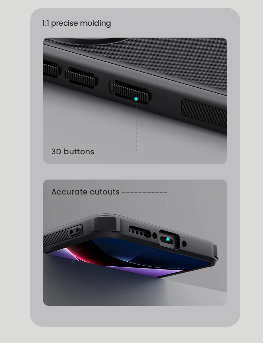 NILLKIN Frosted Shield Pro for Xiaomi Poco X7 Pro 5G Case Compatible with MagSafe PC + TPU Phone Cover-Cellmalls