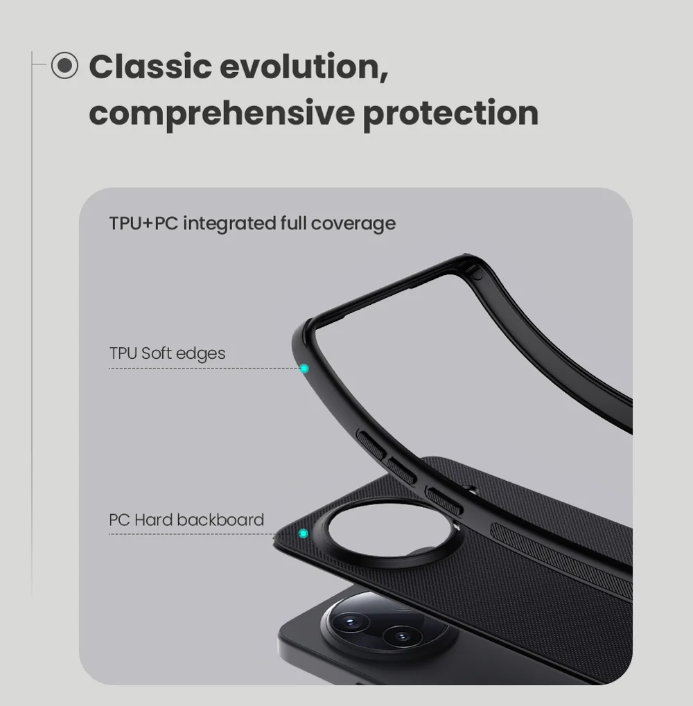 NILLKIN Frosted Shield Pro for Xiaomi Poco F7 Pro 5G / Redmi K80 5G Case Compatible with MagSafe PC + TPU Phone Cover-Cellmalls