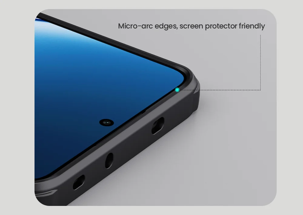 NILLKIN Frosted Shield Pro for Xiaomi Redmi Turbo 4 5G Case Compatible with MagSafe PC + TPU Phone Cover-Cellmalls