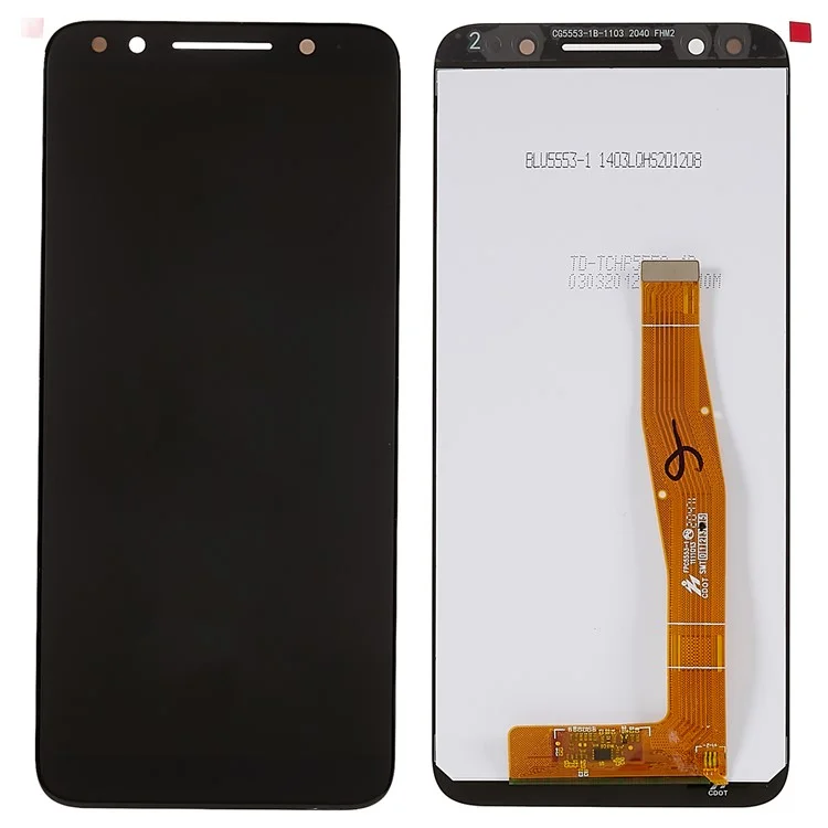 For TCL C5 5152D Grade S OEM LCD Screen and Digitizer Assembly Replacement Part (without Logo)-Cellmalls
