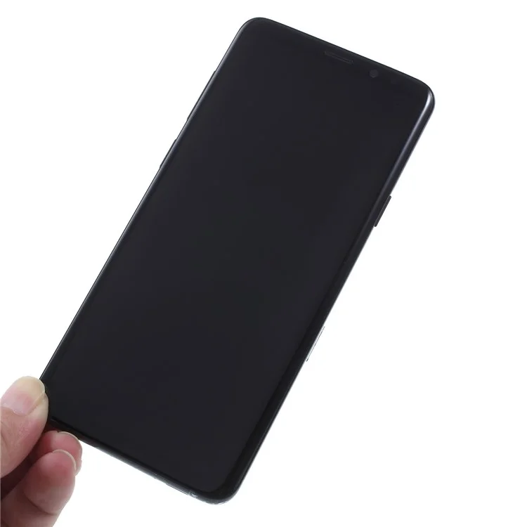 OEM LCD Screen and Digitizer + Assembly Frame Part for Samsung Galaxy S9+ G965 (without Logo) - Black-Cellmalls