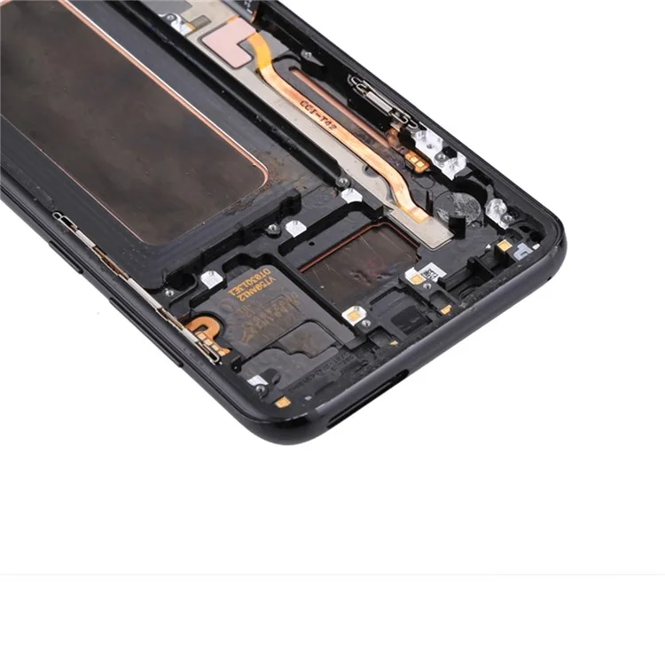 OEM Screen and Digitizer Assembly + Frame + Small Parts Replacement for Samsung Galaxy S8+ G955 - Black-Cellmalls
