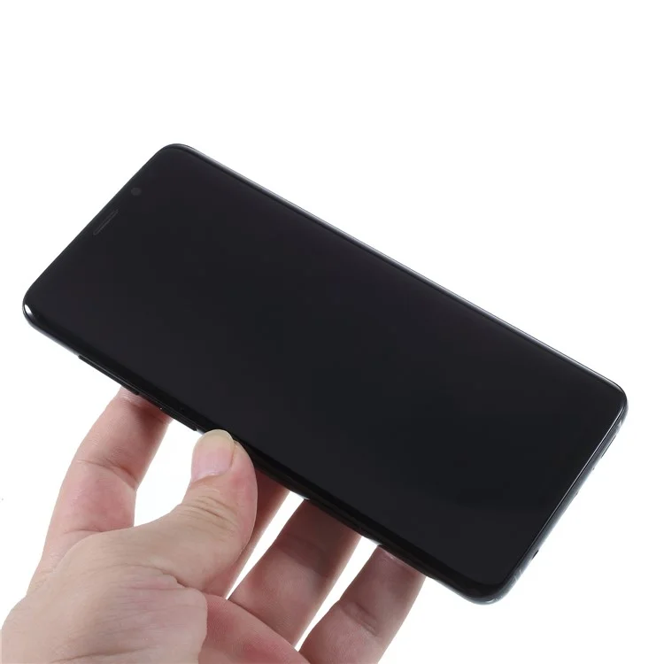 OEM LCD Screen and Digitizer + Assembly Frame Part for Samsung Galaxy S9+ G965 (without Logo) - Black-Cellmalls
