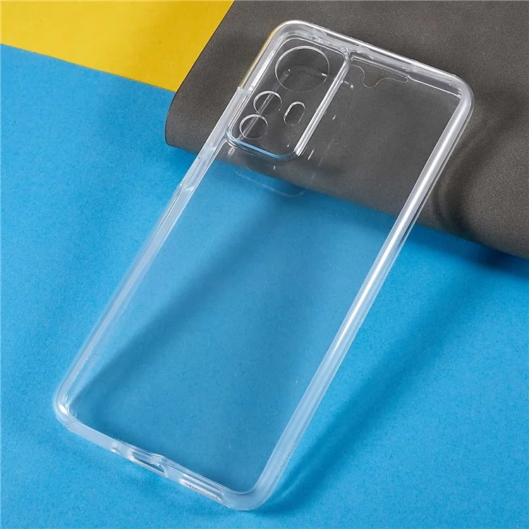 For Xiaomi 12/12X/12S 5G Detachable 2-in-1 Shockproof Clear 360-degree Protection Hybrid TPU + PET + Acrylic Phone Case-Cellmalls