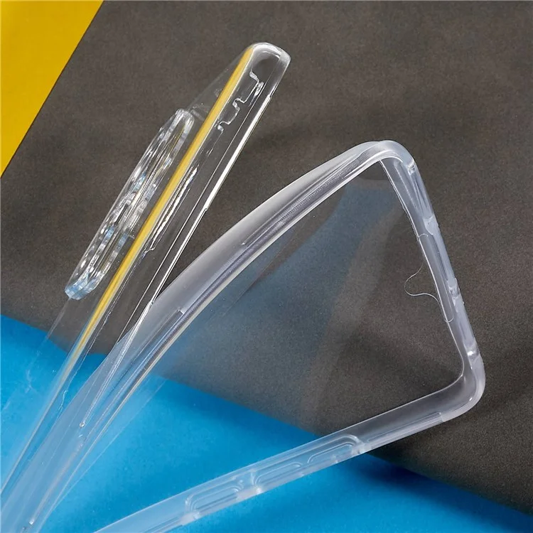 For Xiaomi 12/12X/12S 5G Detachable 2-in-1 Shockproof Clear 360-degree Protection Hybrid TPU + PET + Acrylic Phone Case-Cellmalls