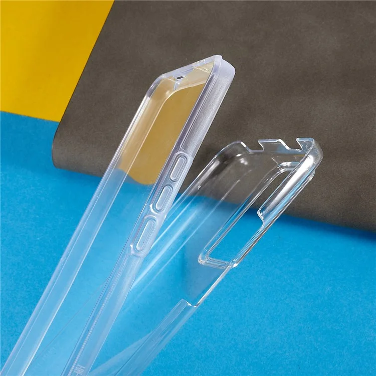 For Xiaomi 12T 5G / 12T Pro 5G / Redmi K50 Ultra 5G TPU + Acrylic Phone Case Full Protection Cover with Detachable PET Screen Protector-Cellmalls