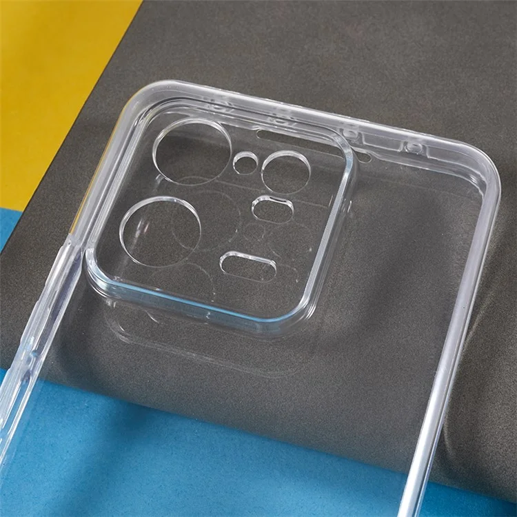 For Xiaomi 13 Pro 5G Protective Case Anti-Drop Shell TPU Frame + Acrylic Back + PET Front Cover Phone Case-Cellmalls