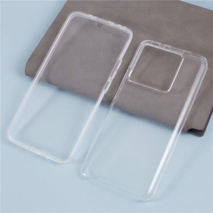 For Xiaomi 13T / 13T Pro / Redmi K60 Ultra Case Clear Full Protection Phone Cover with PET Screen Protector-Cellmalls