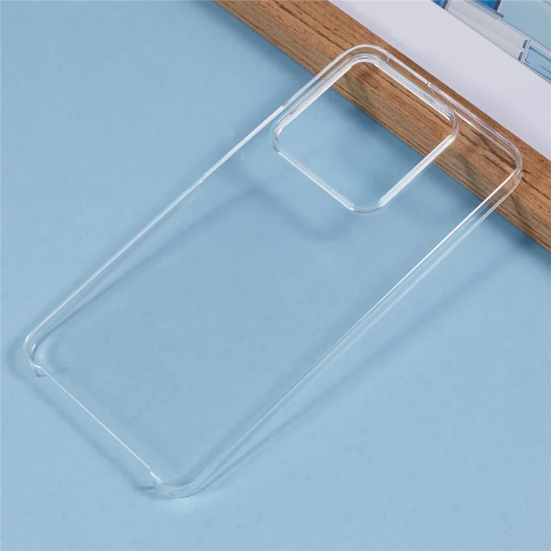 For Xiaomi 14T Case TPU Frame Clear Acrylic Back Phone Cover with PET Film-Cellmalls