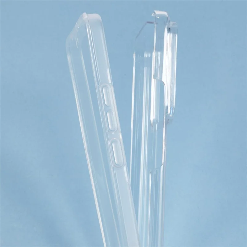 For Xiaomi 14T Pro Case TPU Frame Clear Acrylic Back Phone Cover with PET Film-Cellmalls