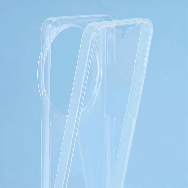 For Xiaomi 15 Ultra Case TPU Frame Clear Acrylic Back Phone Cover with PET Film-Cellmalls